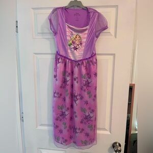 Disney Tangled Rapunzel nightgown costume size Large